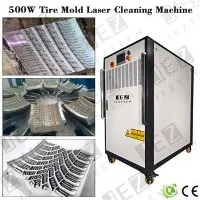 Máquina de limpieza láser de moldes de neumáticos de 500 W