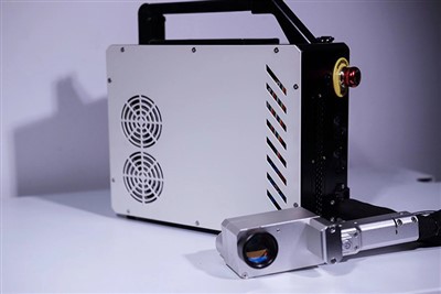 Máquina de limpieza láser de barniz de aceite antigua