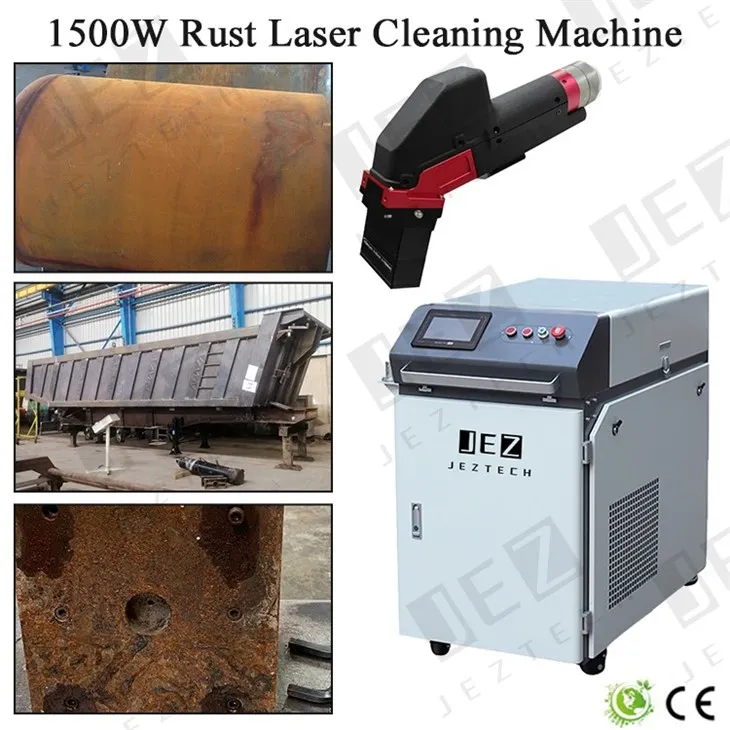 Máquina de limpieza láser de 1500 W: la némesis de los desechos gruesos