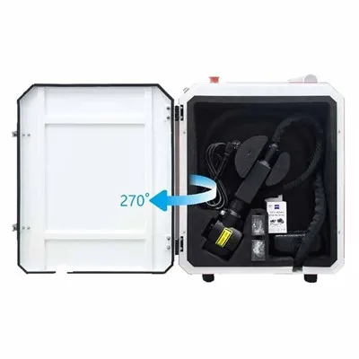 Máquina de limpieza láser de costura de soldadura de acero inoxidable de 100 W