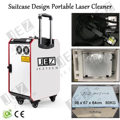 máquina pulsada de la limpieza del laser de la refrigeración por aire portátil 200W para la eliminación del moho